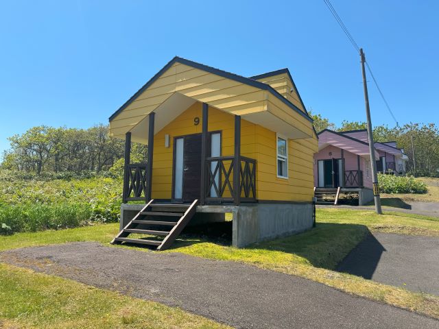 日の出岬キャンプ場 バンガロー