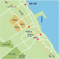 民宿北雄 地図