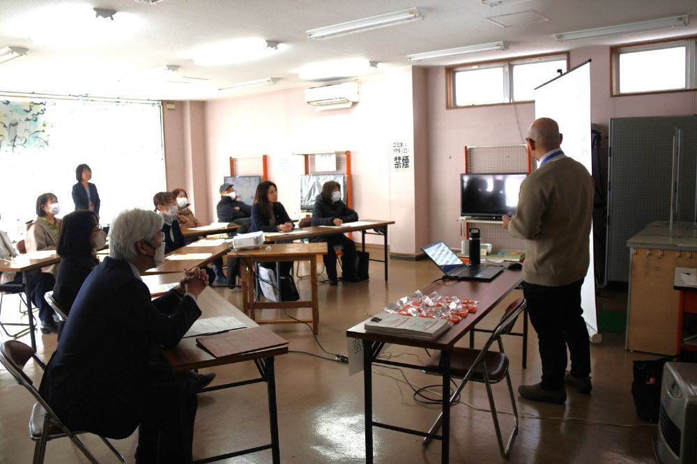 町民向けに行った認知症サポーター養成講座の様子